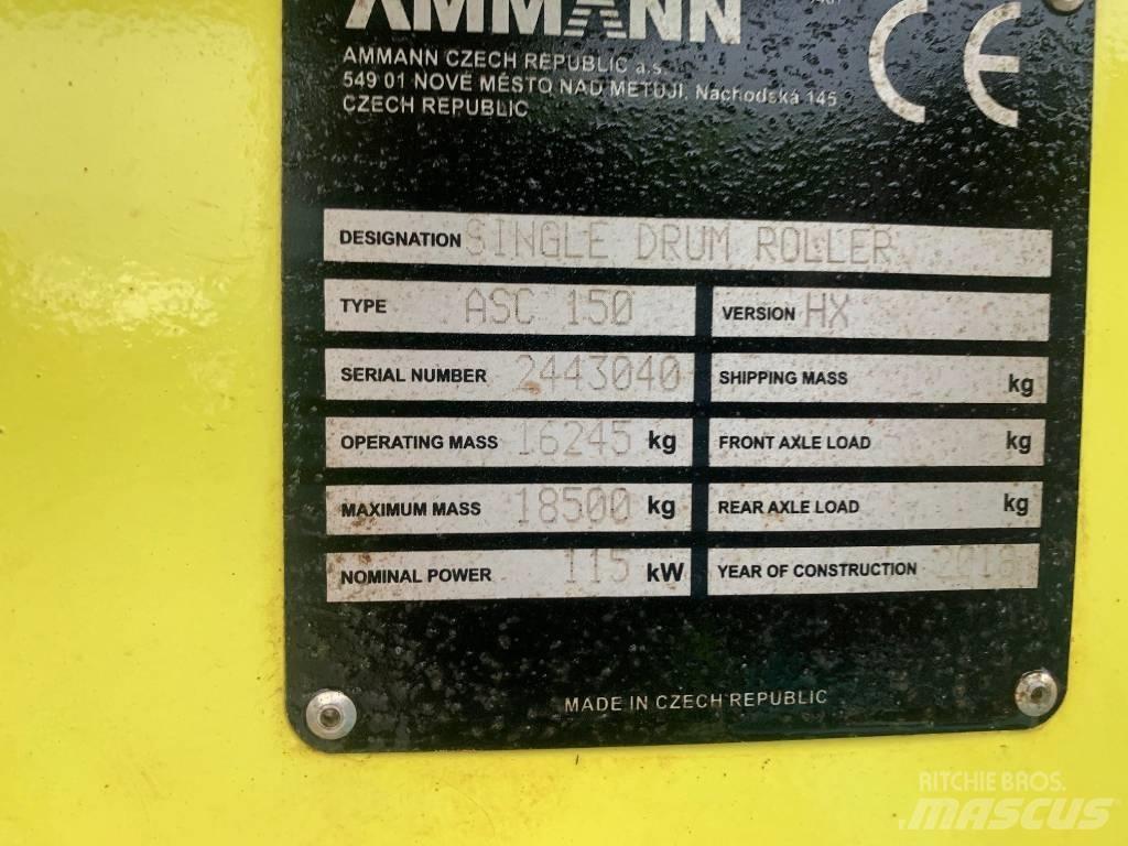 Ammann ASC 150 HX Enkelt tromle