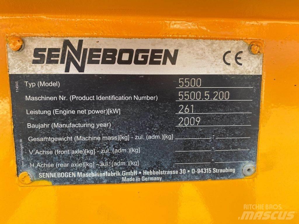 Sennebogen 5500 Kraner til hårdt terræn