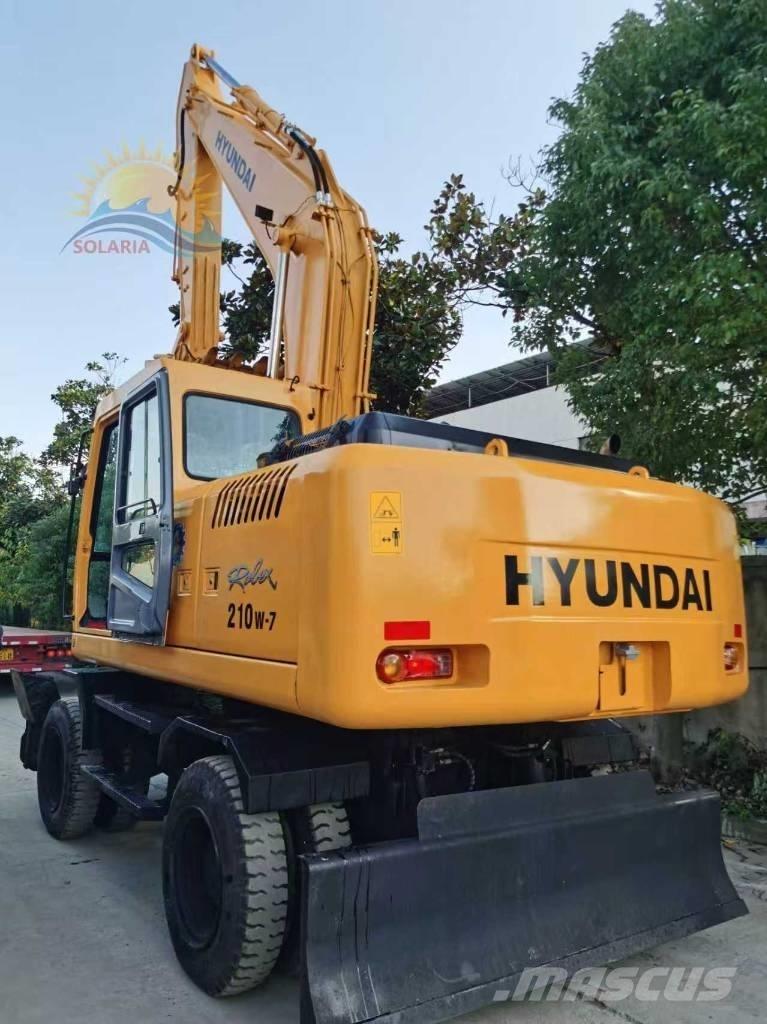 Hyundai R210w-7 Gravemaskiner på hjul
