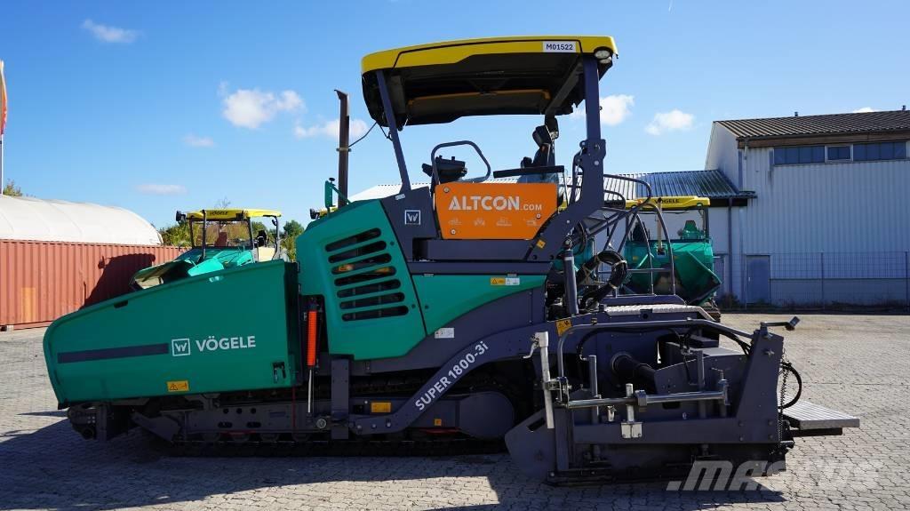 Vögele SUPER 1800-3I Asfaltudlæggere