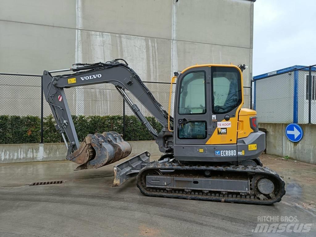 Volvo ECR 88 D Gravemaskiner på hjul