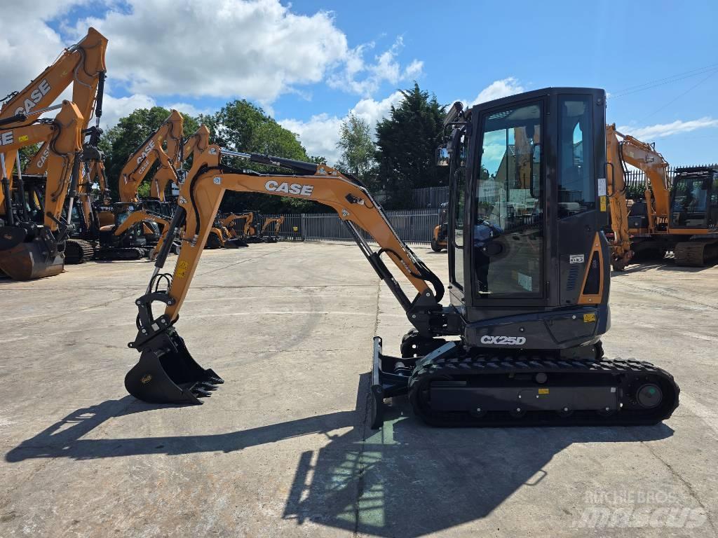 CASE CX25D Minigravemaskiner