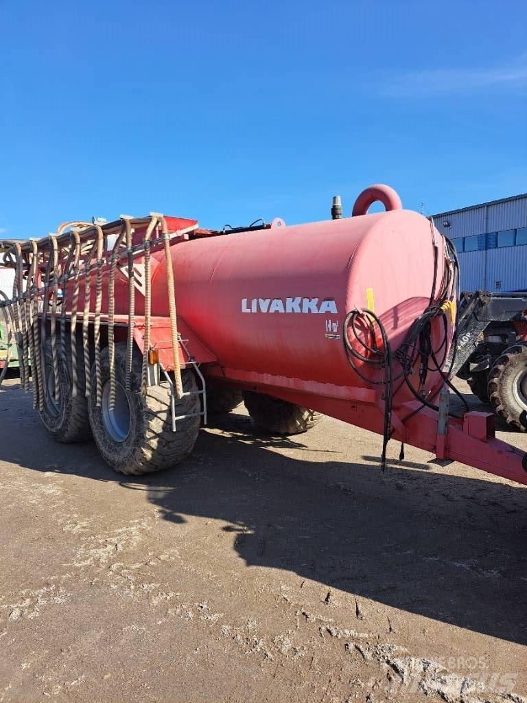 Livakka 14 m3 Gyllevogne/Slamsugere