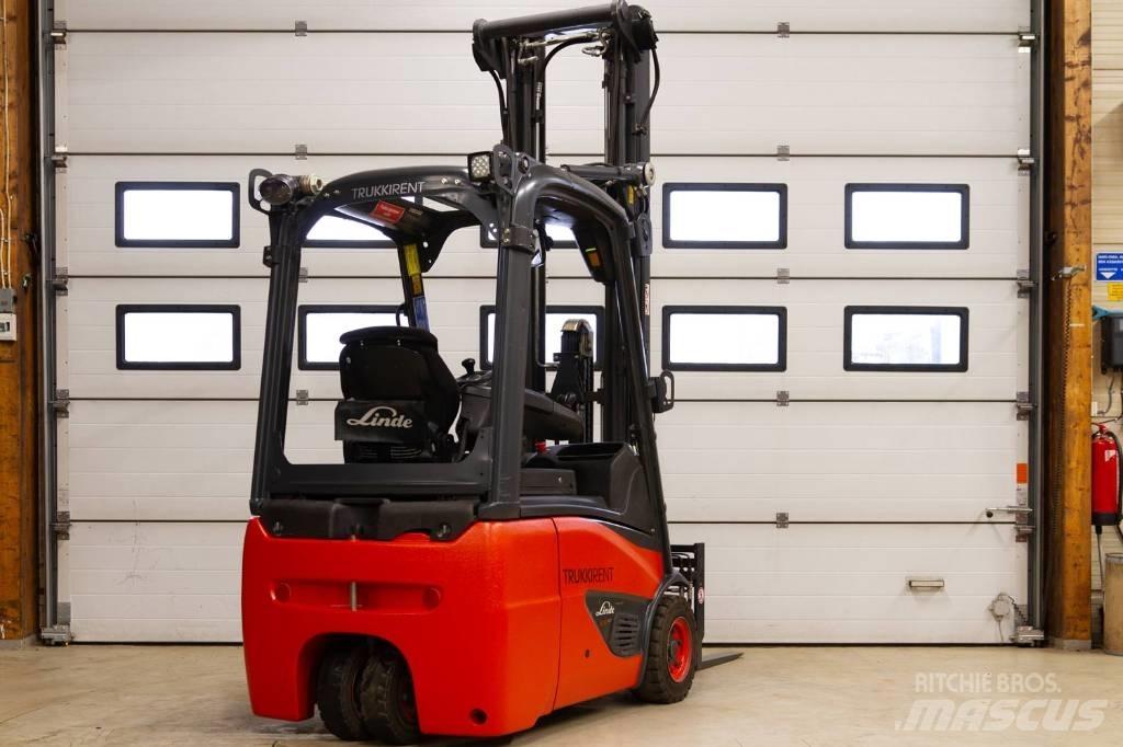 Linde E 16 C-02 El gaffeltrucks