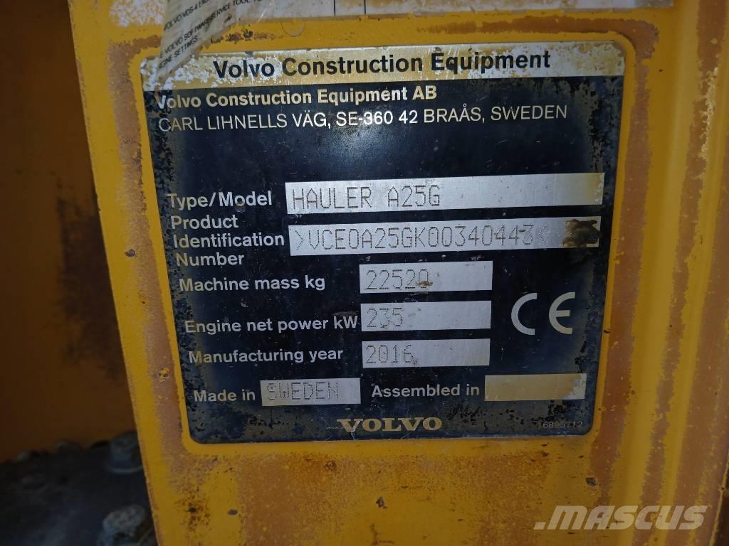 Volvo A 25 G Terrængående lastbiler