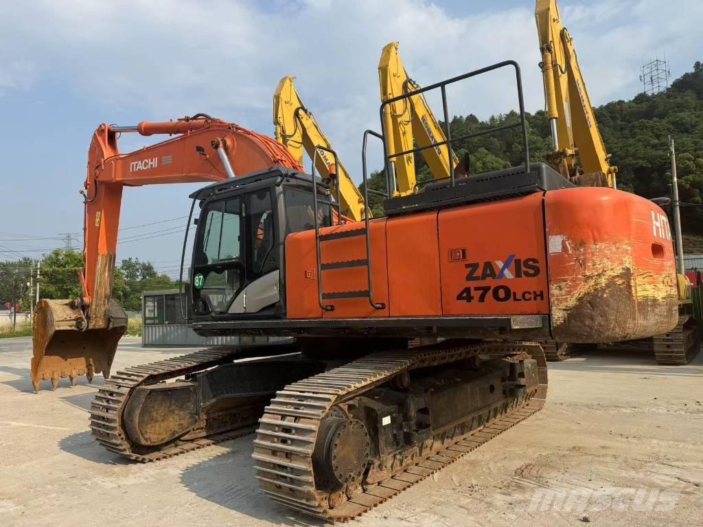 Hitachi ZX 470 Gravemaskiner på larvebånd