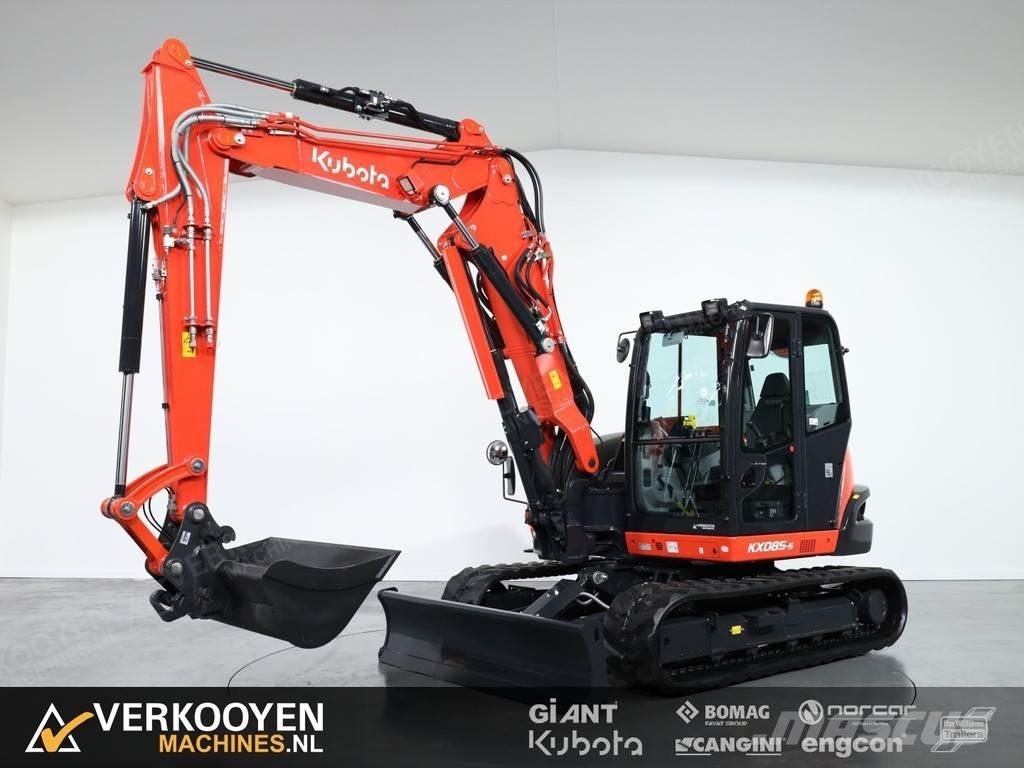 Kubota KX085-5 2PC Midi-gravemaskiner 7t - 12t