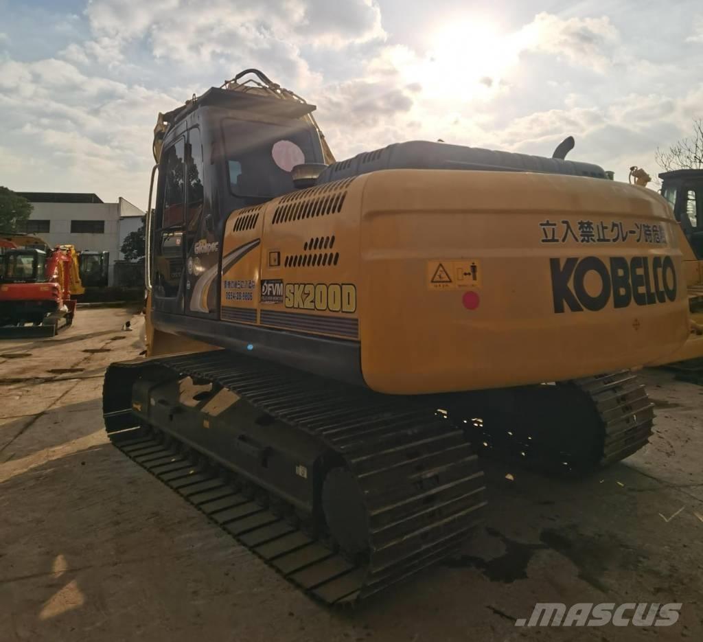 Kobelco SK 200 Gravemaskiner på larvebånd
