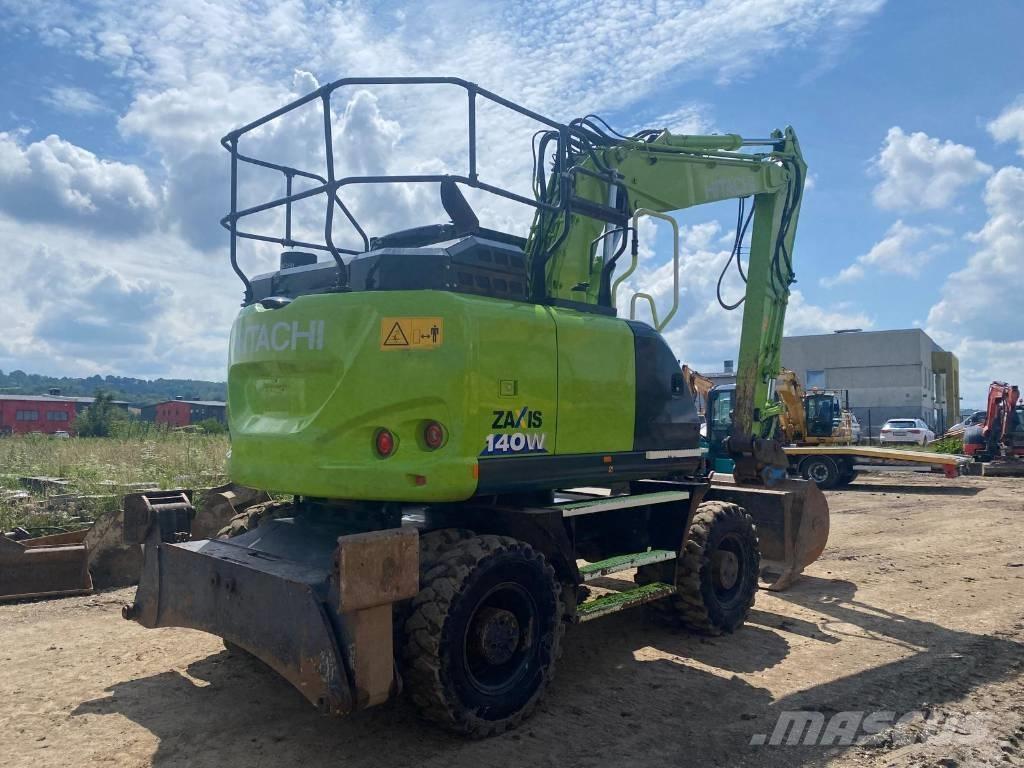 Hitachi ZX 145 W-6 Gravemaskiner på hjul