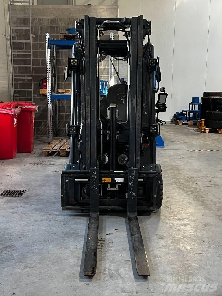Linde E20PL/386-02 El gaffeltrucks