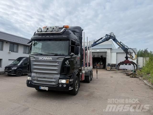 Scania R 560 Tømmertransport