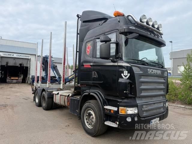 Scania R 560 Tømmertransport