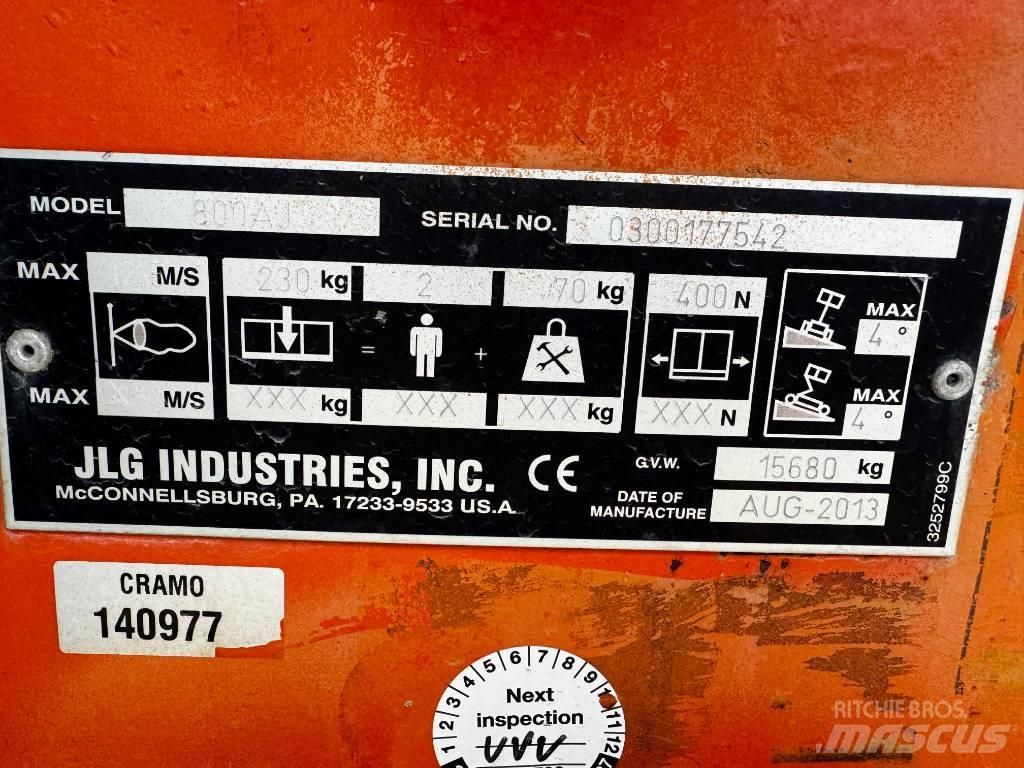 JLG 800AJ Bomlifte med knækarm