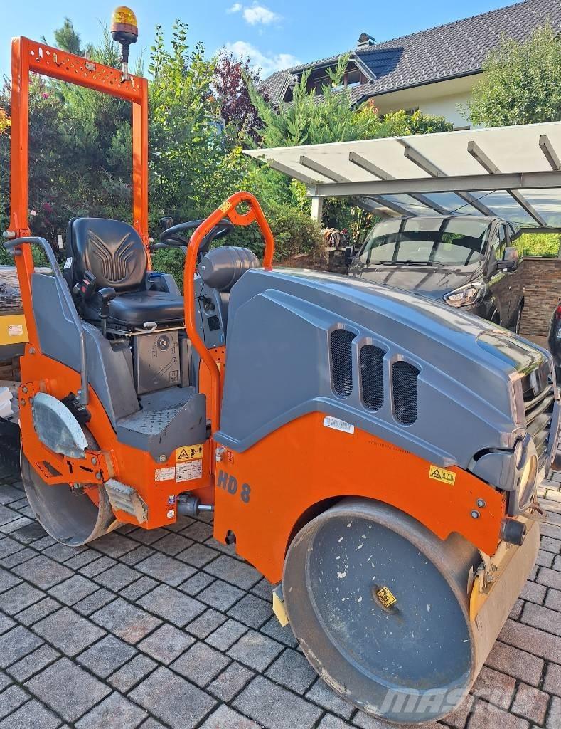 Hamm HD 8 VV Tvilling tromle