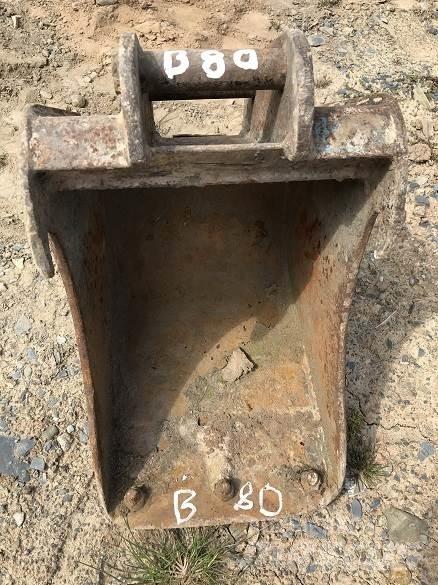  12 BUCKET, 30mm PINS Skovle
