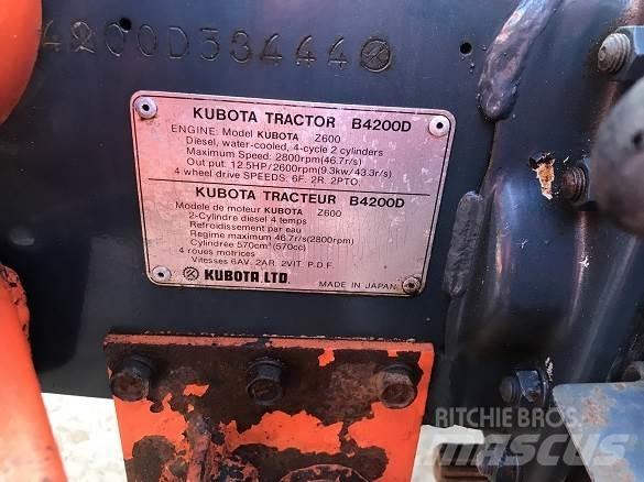 Kubota B4200 Rendegravere