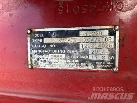 Takeuchi TB228 Entreprenør - Andet