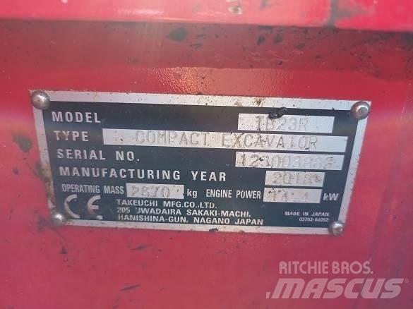 Takeuchi TB23R Entreprenør - Andet