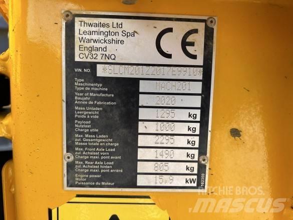 Thwaites MACH 201 Entreprenør - Andet