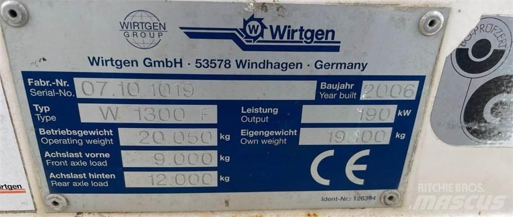 Wirtgen W 1300 F Asfalt-koldfræsere