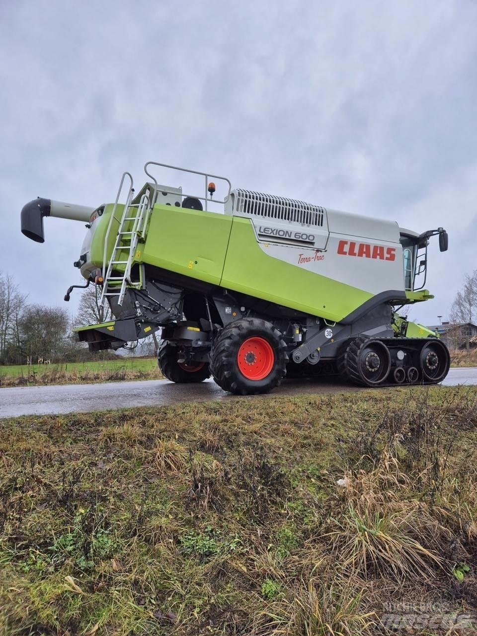 CLAAS LEXION 600 TT Mejetærskere