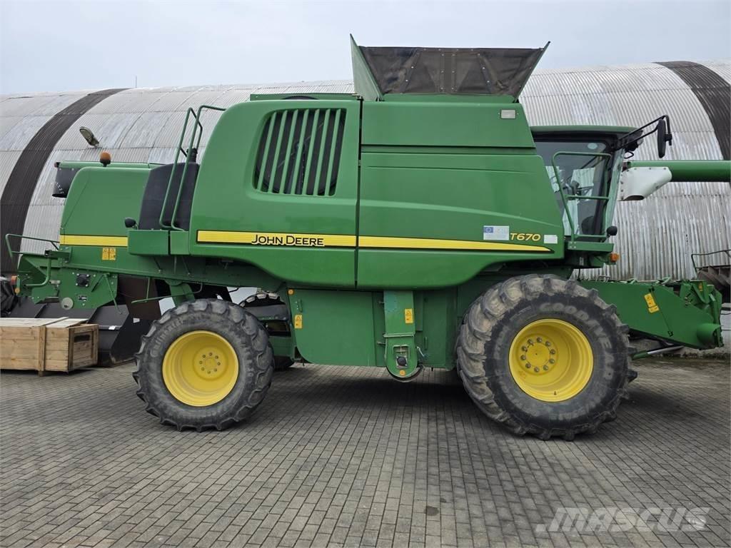 John Deere T670 Mejetærskere