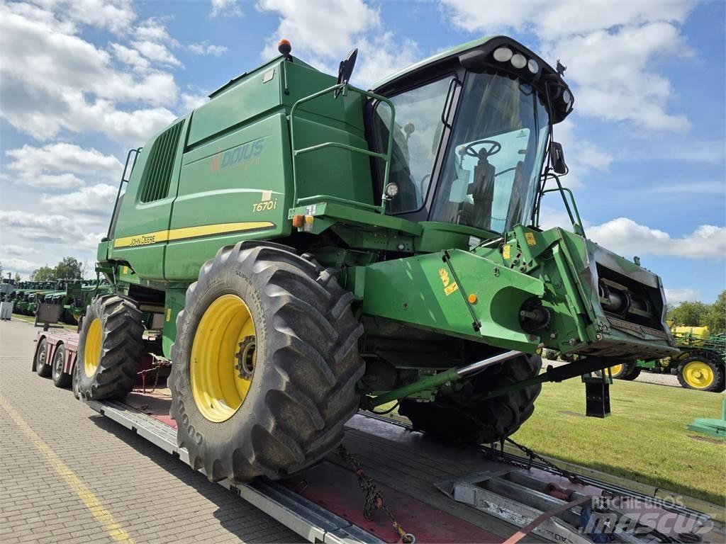 John Deere T670 Mejetærskere
