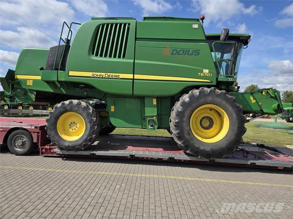 John Deere T670 Mejetærskere