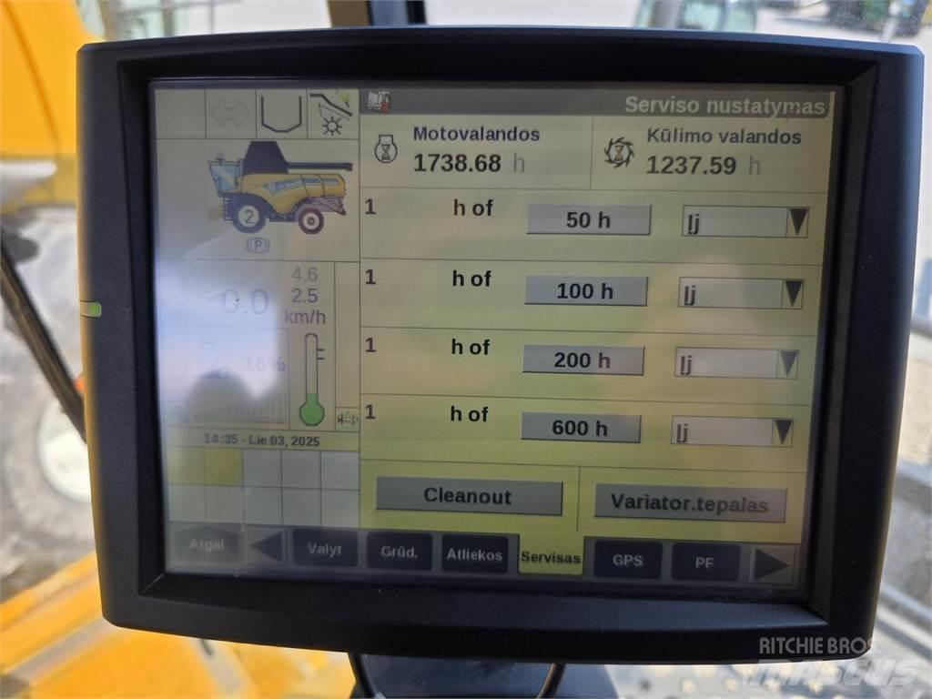 New Holland CX8.85 Mejetærskere
