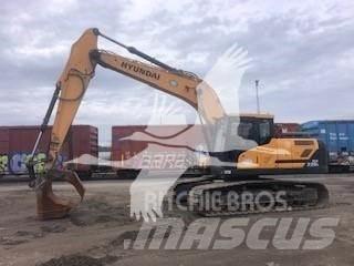 Hyundai HX220L Gravemaskiner på larvebånd
