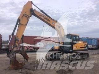 Hyundai HX220L Gravemaskiner på larvebånd