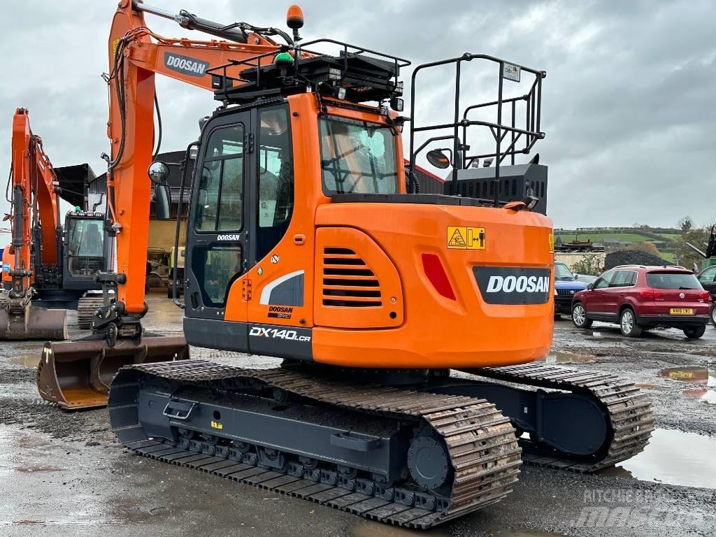 Doosan DX 140 LCR Gravemaskiner på larvebånd
