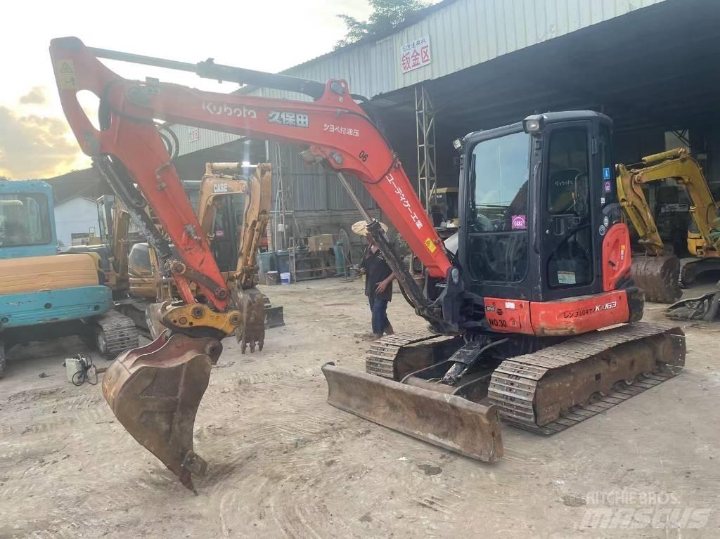 Kubota KX163 Gravemaskiner på larvebånd