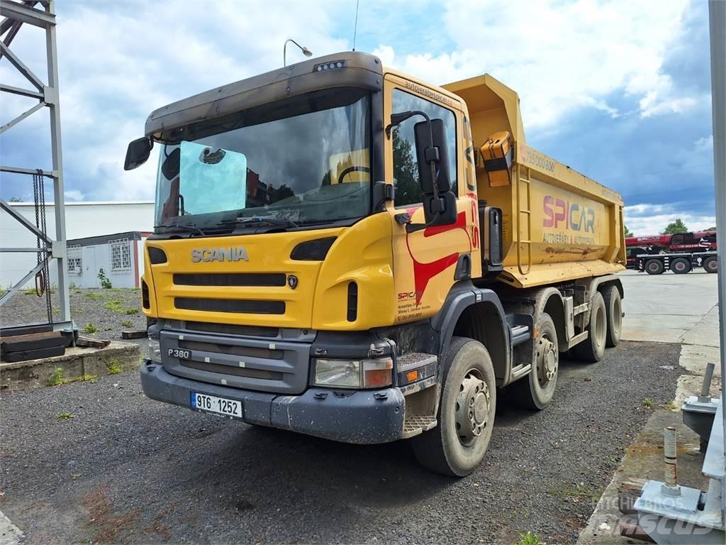 Scania P 380 8X4 Lastbiler med tip