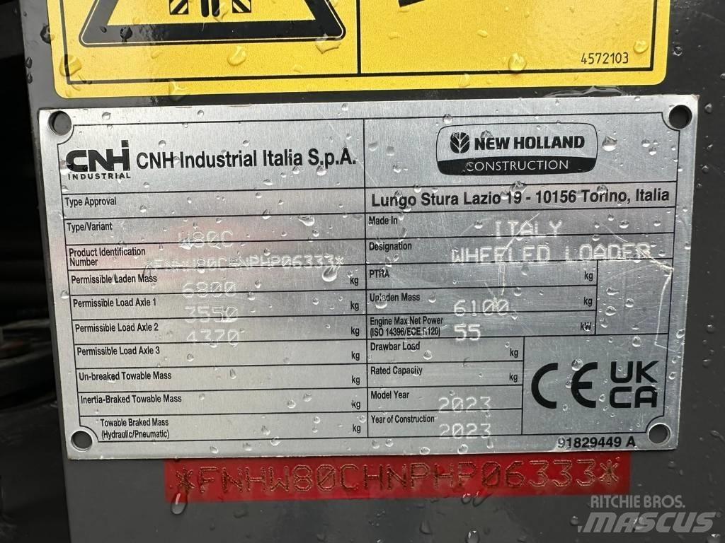 New Holland W 80 C Læssere