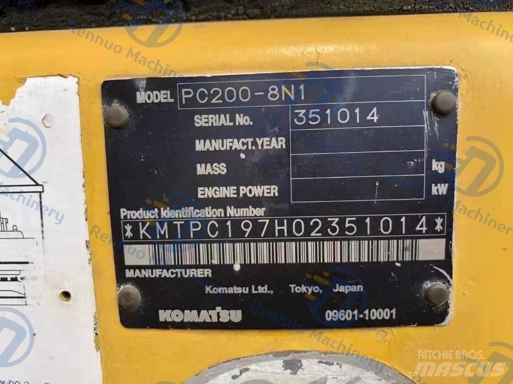 Komatsu PC 200-8N1 Gravemaskiner på larvebånd