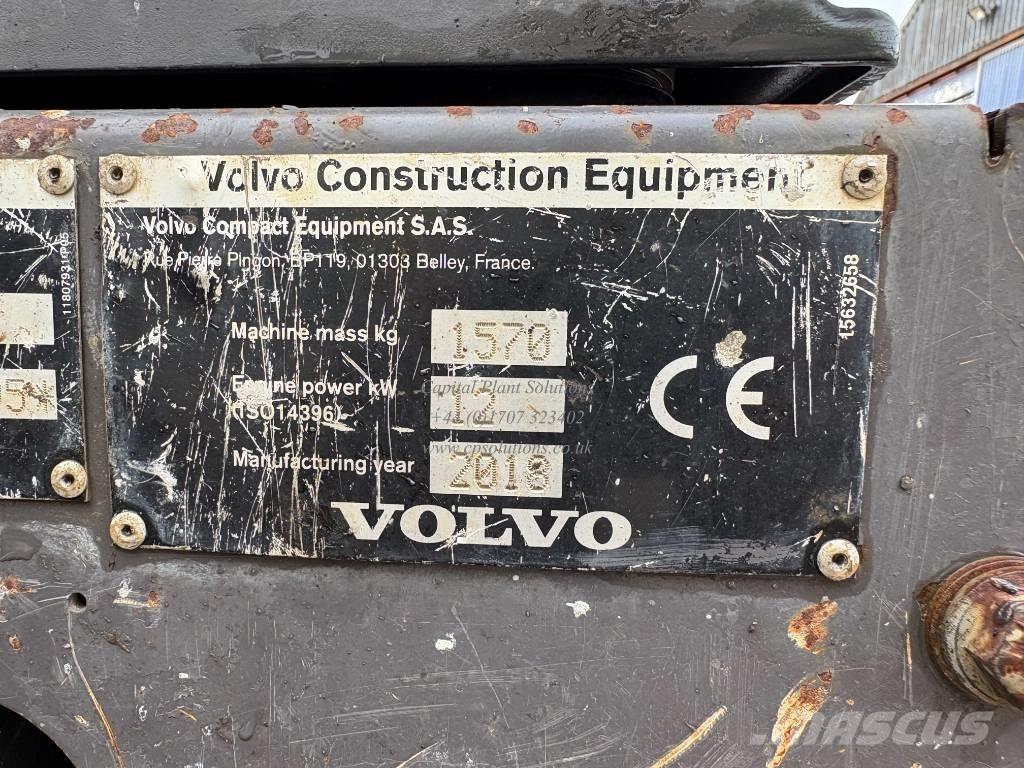 Volvo EC 15 D Minigravemaskiner