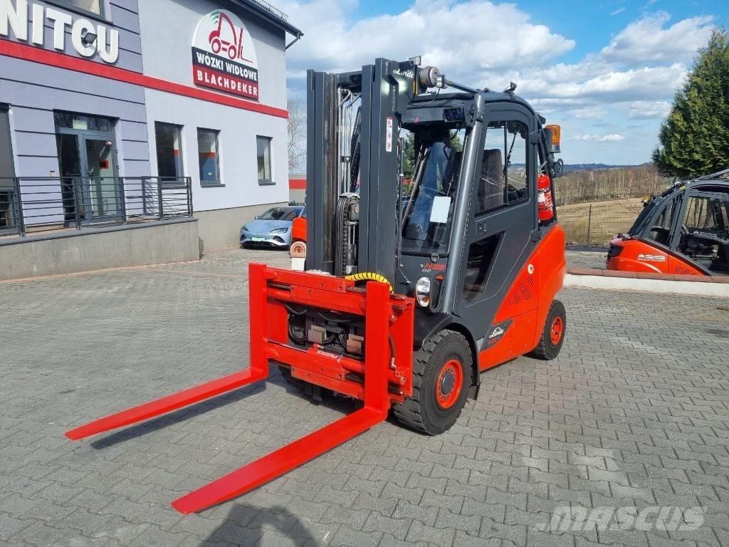 Linde H35D-02 Diesel gaffeltrucks