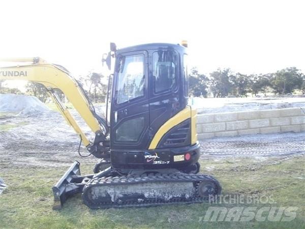 Hyundai R35Z-7 Minigravemaskiner