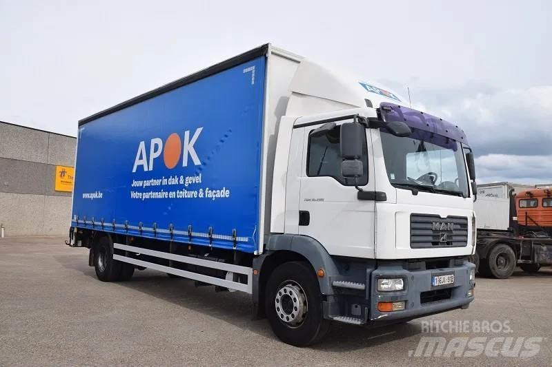 MAN TGM 18.280 Lastbil - Gardin