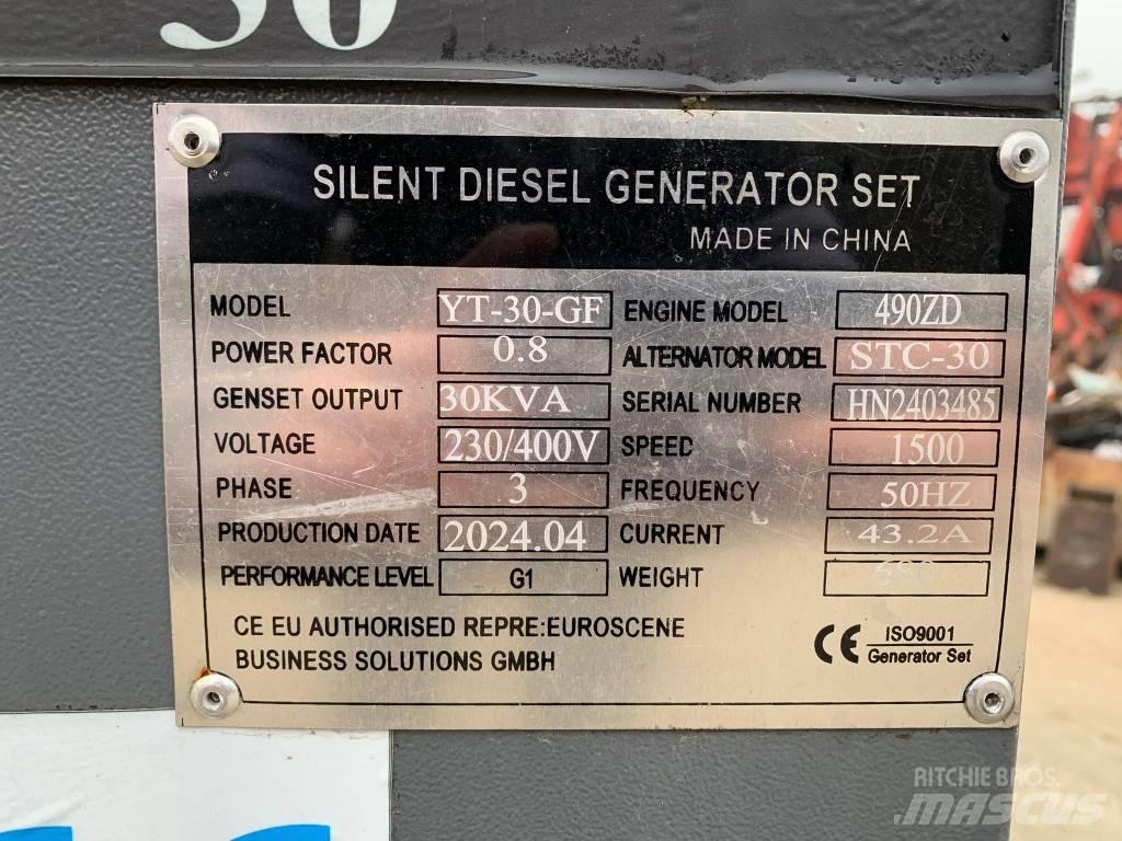  YT 30GF Dieselgeneratorer