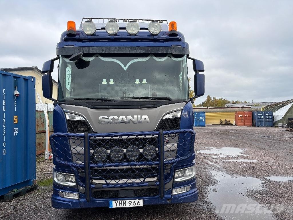 Scania R650B6X4NB Tømmertransport