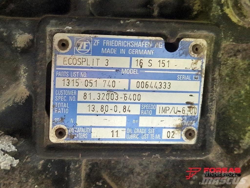 ZF ECOSPLIT 16S - 151 Gearkasser