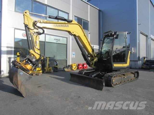 Yanmar Vio 80 Midi-gravemaskiner 7t - 12t