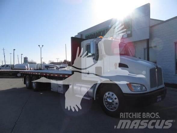 Kenworth T370 Lastbil med lad/Flatbed