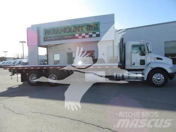 Kenworth T370 Lastbil med lad/Flatbed