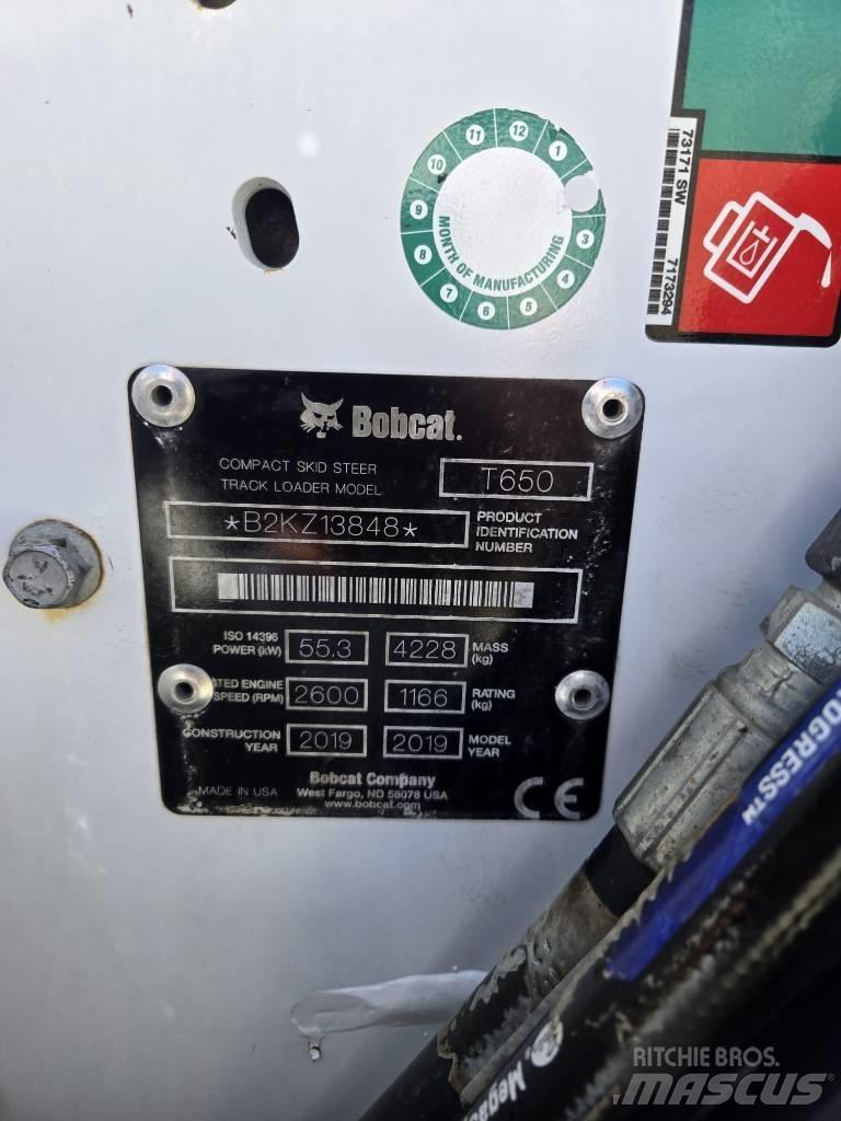 Bobcat T 650 Minilæsser - skridstyret