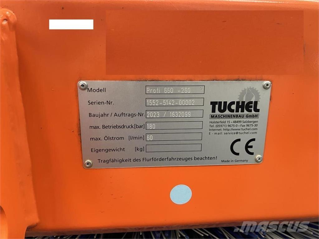 Tuchel Profi 660 Fejemaskiner