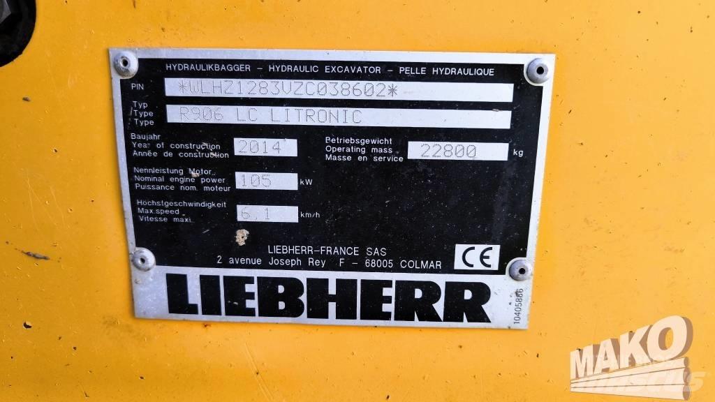 Liebherr R 906 LC Gravemaskiner på larvebånd