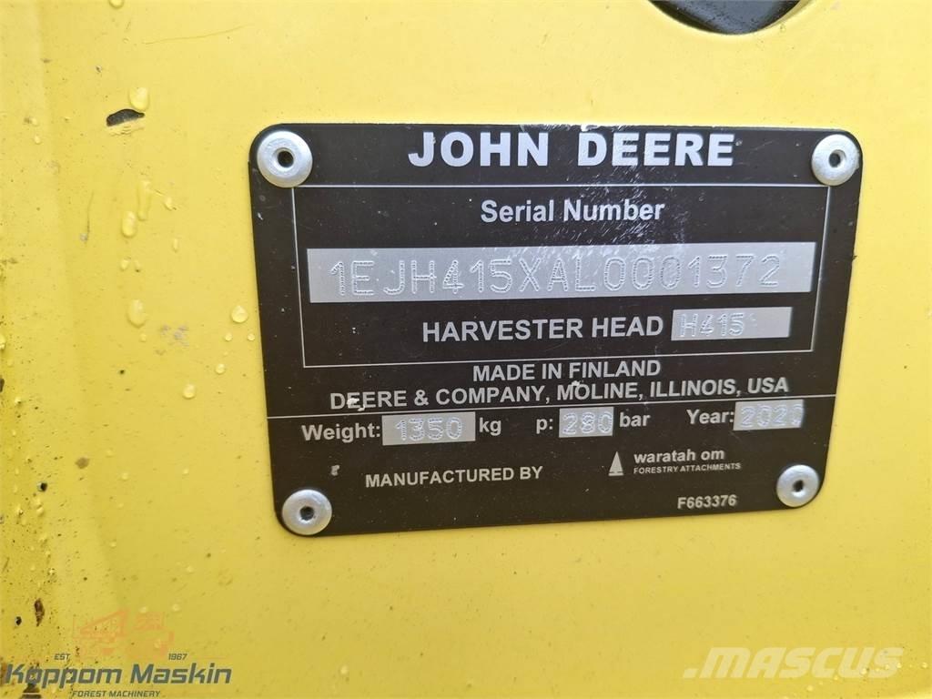 John Deere H415hd Skæreborde